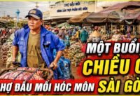 Cuộc sống mưu sinh ở chợ đầu mối hóc môn buổi chiều Cuộc sống mưu sinh ở chợ đầu mối hóc môn buổi chiều