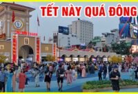 Tết này quá đông ở chợ bến thành