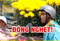 Cận tết sài gòn chợ hoa công viên gia định đông chưa từng thấy