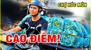 Buổi chiều nhộn nhịp ở chợ hóc môn cuộc sống mưu sinh sài gòn