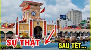 Chợ bến thành sau tết 2026 vắng hay đông? Thực tế trung tâm sài gòn
