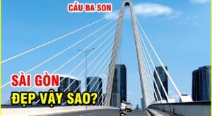 Cầu ba son sài gòn đẹp vậy sao chạy thử mà bất ngờ!