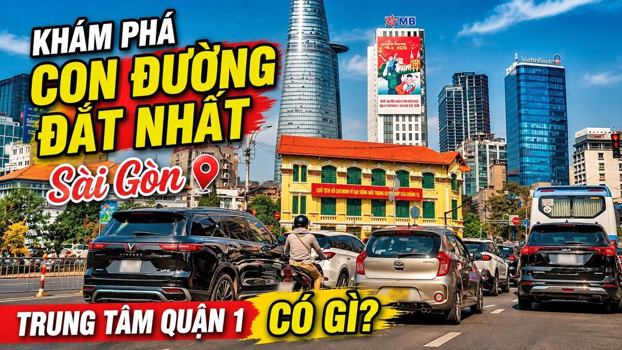 Khám phá con đường đắt nhất sài gòn trung tâm quận 1 có gì? 1 Maxresdefault 96
