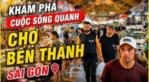 Khám phá cuộc sống quanh chợ bến thành sài gòn Khám phá cuộc sống quanh chợ bến thành sài gòn