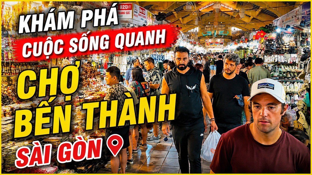 Khám phá cuộc sống quanh chợ bến thành sài gòn 1 Maxresdefault 97